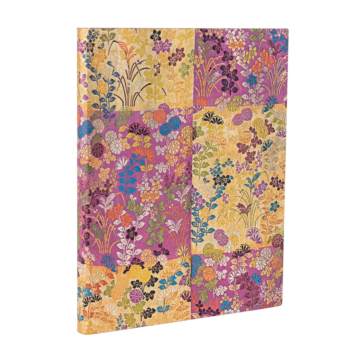 Libreta Flexi Kara-ori Rosa Ultra (175x225x12mm) lisa de 176 páginas y cierre con banda elástica Paperblanks rosa 1