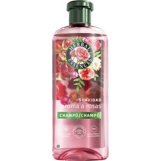 champú Suavidad aroma a rosas sin siliconas frasco 350 ml - Herbal Essences
