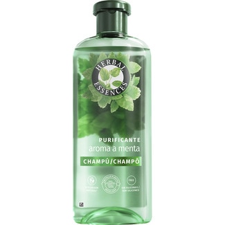 champú Purificante aroma a menta sin siliconas frasco 350 ml - Herbal Essences