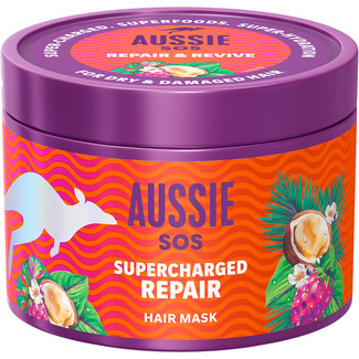 mascarilla de pelo SOS Supercharged Repair tarro 500 ml - Aussie