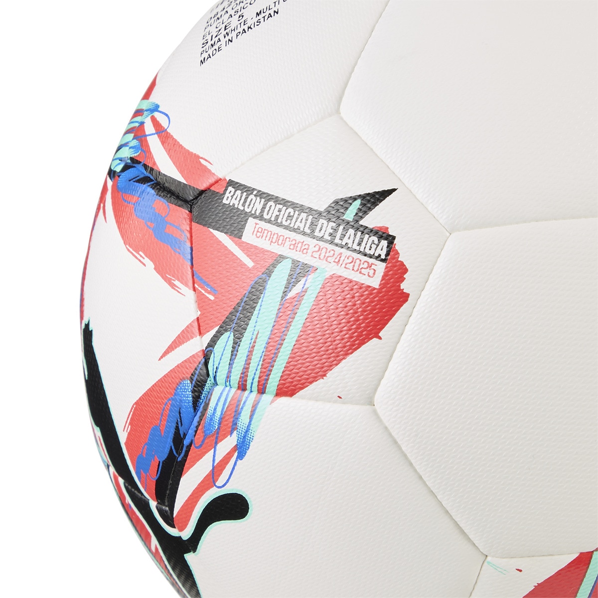 Bola de Futsal Órbita La Liga1 Hybrid El Clásico 2024-2025 Branco-3
