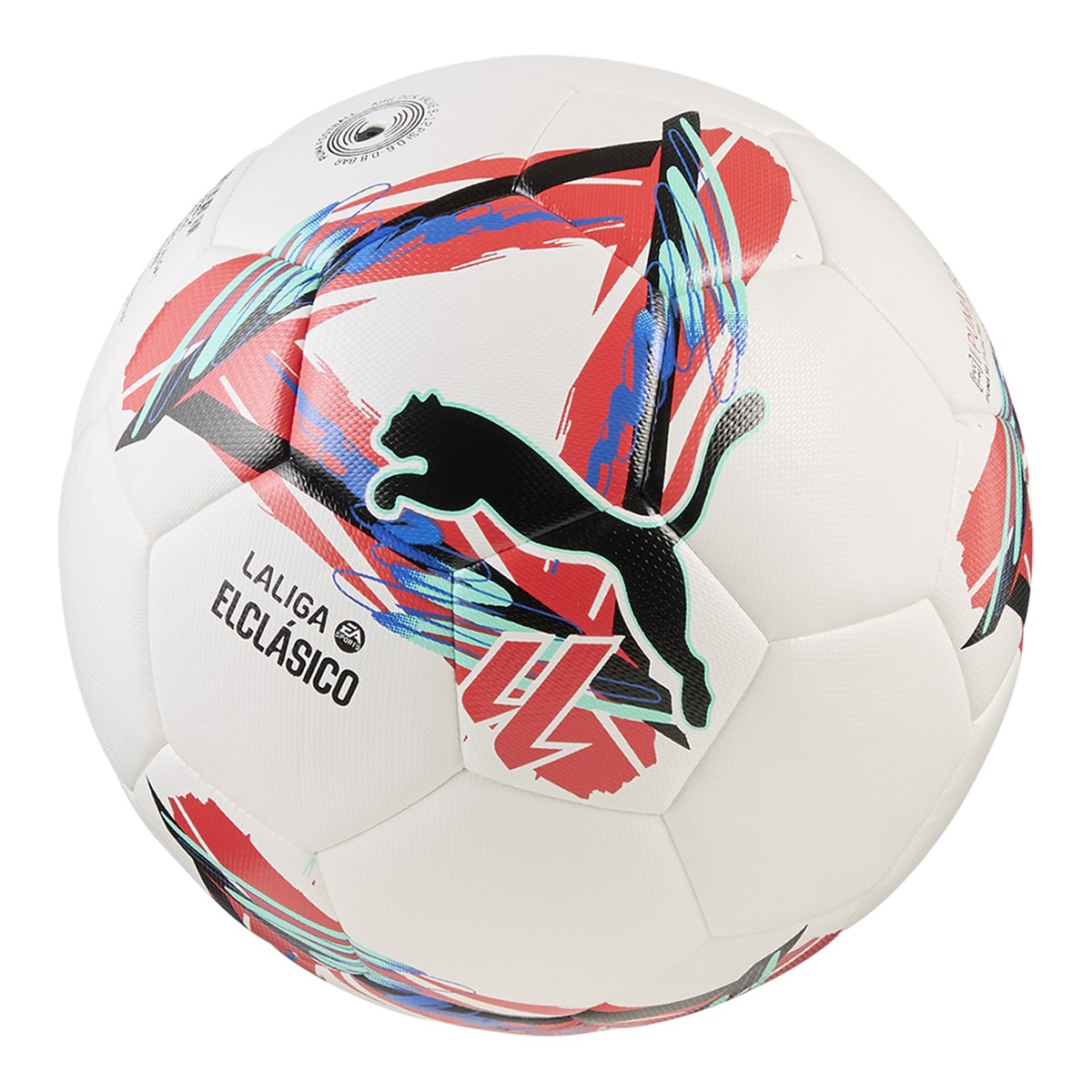 Bola de Futsal Órbita La Liga1 Hybrid El Clásico 2024-2025 Branco-1