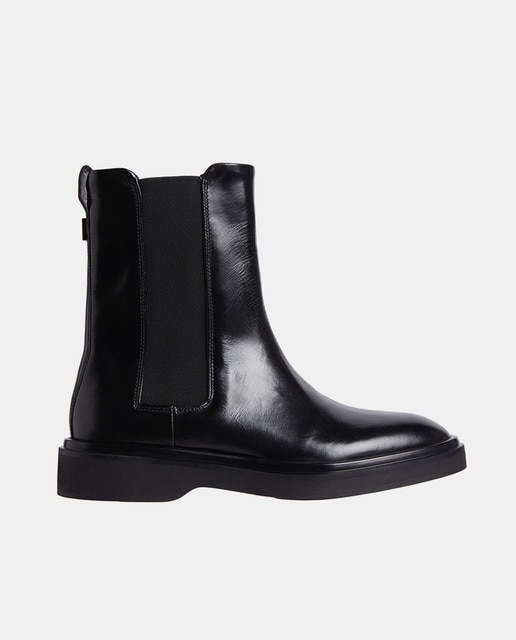 Imagen 0 de Botines de mujer tipo chelsea en piel