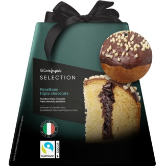 Panettone Alto 3 Chocolates embalagem 750 g - El Corte Inglés Selection