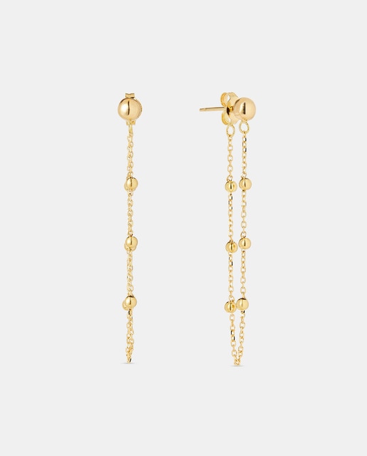 Imagen 0 de Pendientes de oro amarillo