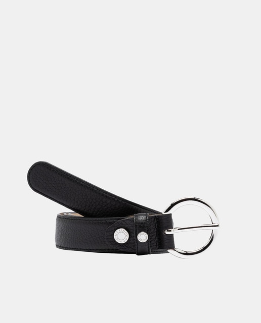 Imagem 0 de Cinto de Linha Minimalista Elaborado em Pele Granulada