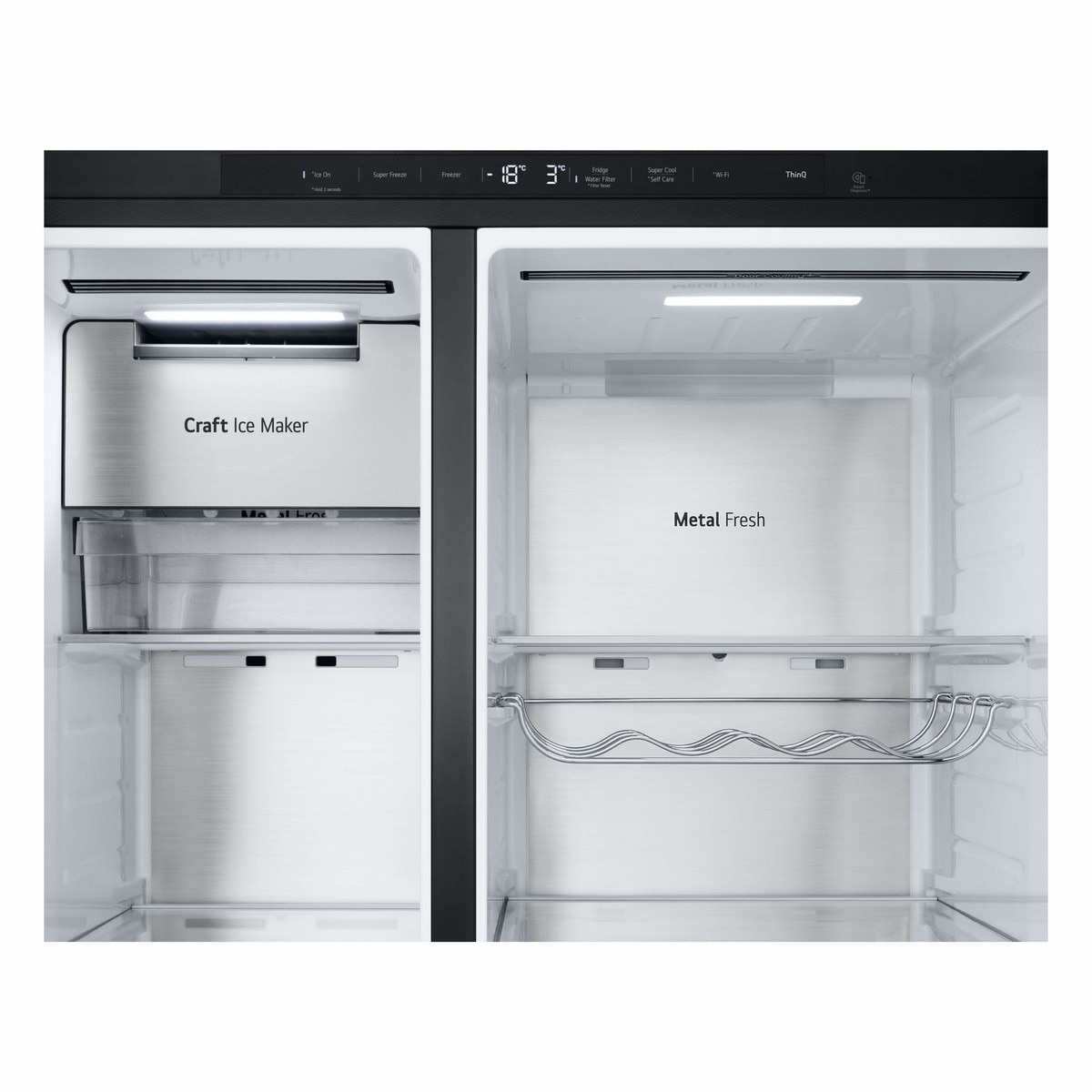 Frigorífico Americano Teka GSXE90EVDD Side by Side, No Frost, Compressor Smart Inverter™ e de 179 cm - Essence Black Preto-9