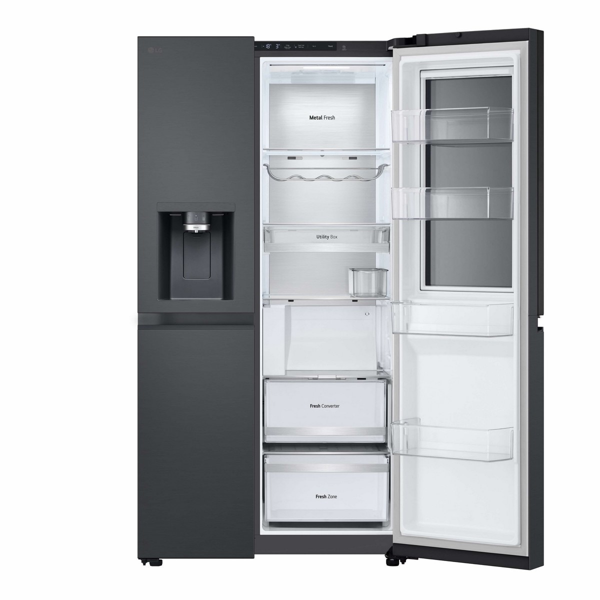 Frigorífico Americano Teka GSXE90EVDD Side by Side, No Frost, Compressor Smart Inverter™ e de 179 cm - Essence Black Preto-6