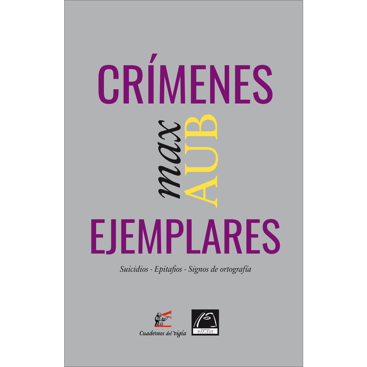 Crímenes ejemplares: Suicidios-Epitafios-Signos de ortografía 1
