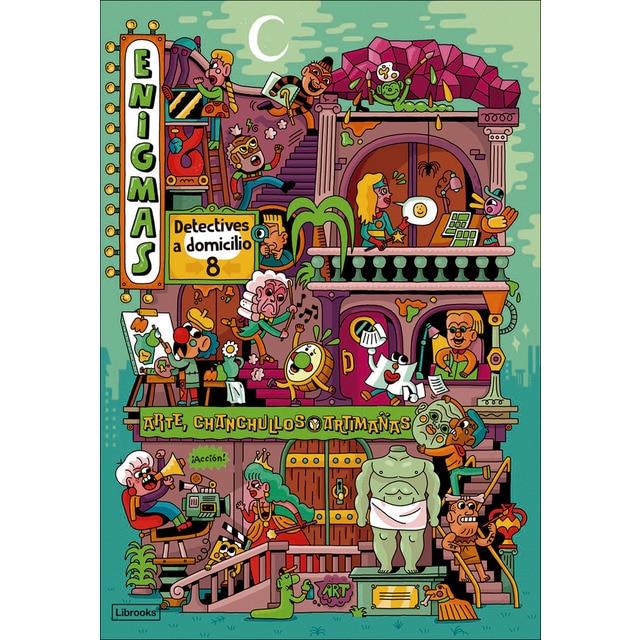 Imagem 0 de Enigmas. Detectives a domicilio 8. Arte, chanchullos y artimañas (Capa mole)