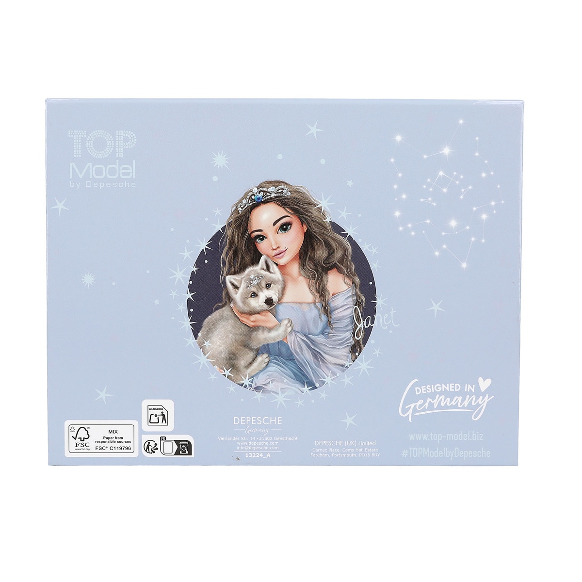 Set de papelería en caja TOPModel 6