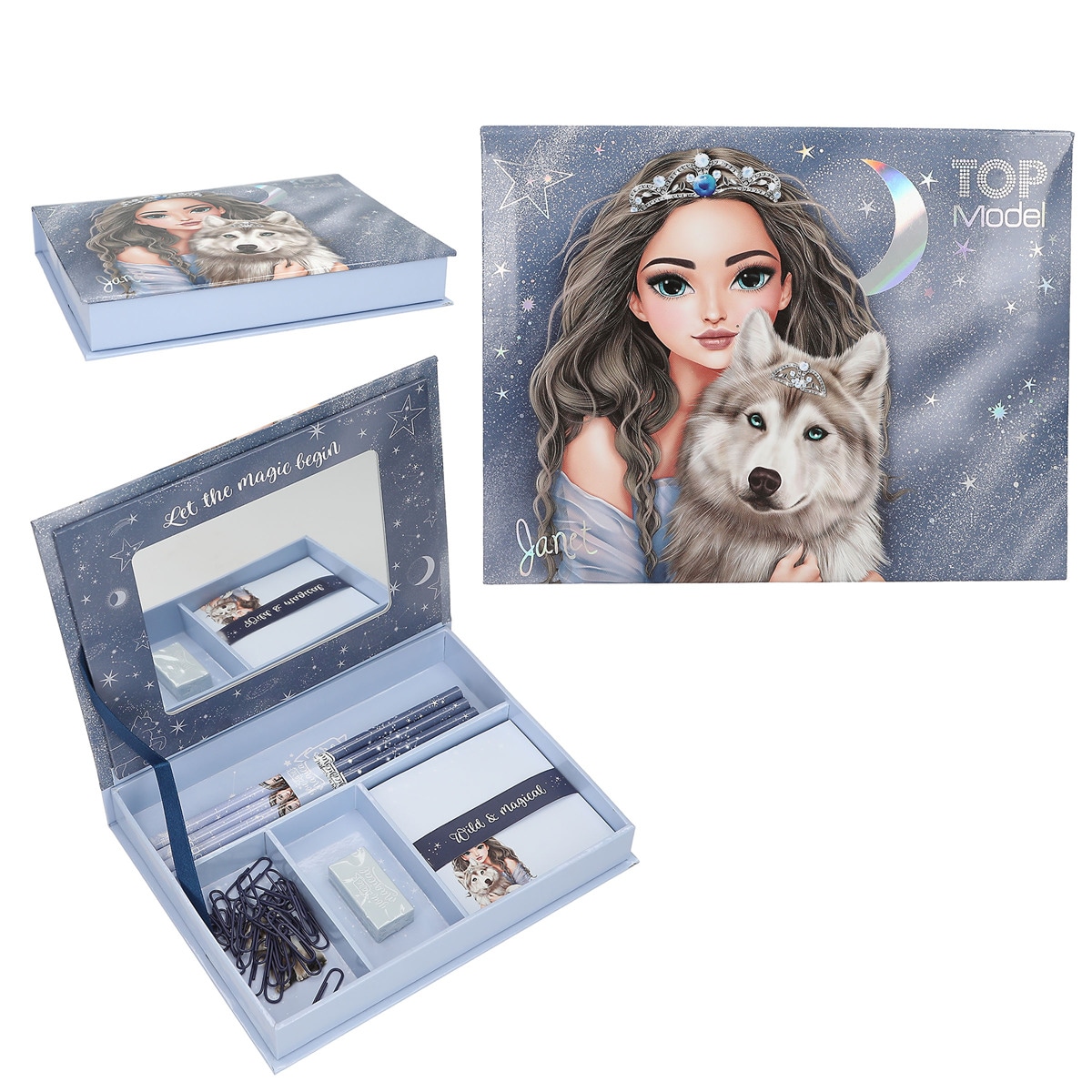 Imagen 0 de Set de papelería en caja TOPModel