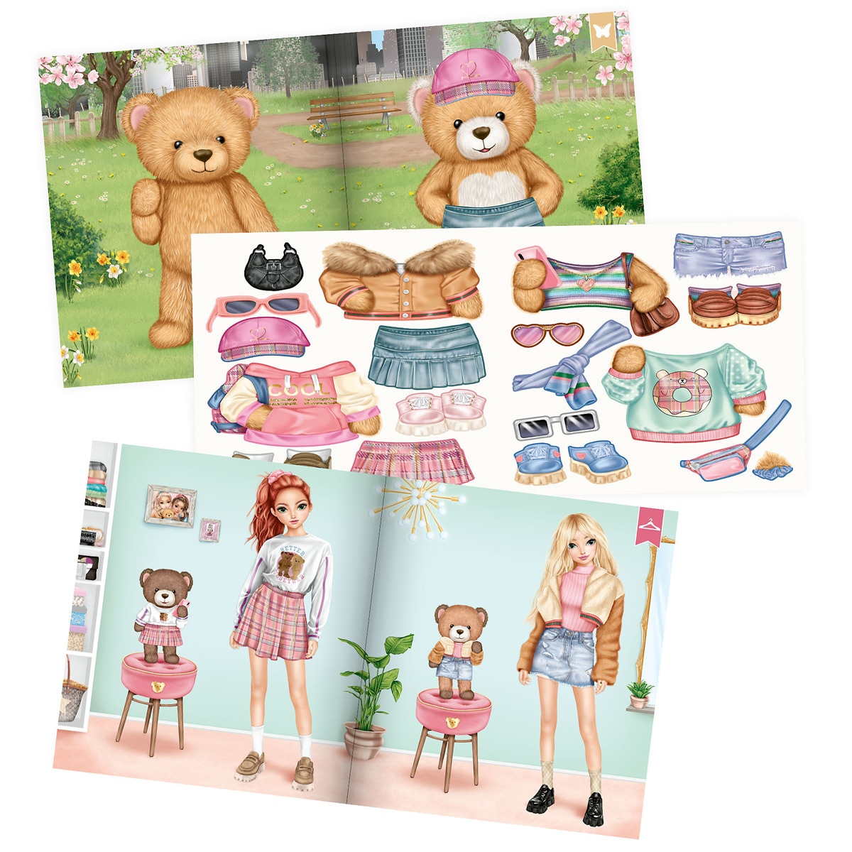 Libro pegatinas stickerworld TOPModel 3