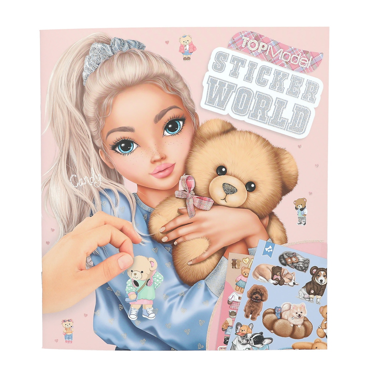 Libro pegatinas stickerworld TOPModel 2