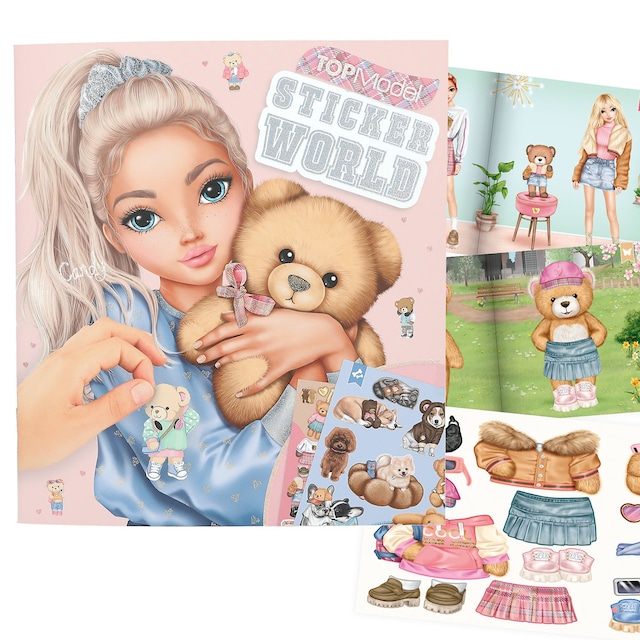 Imagen 0 de Libro pegatinas stickerworld TOPModel