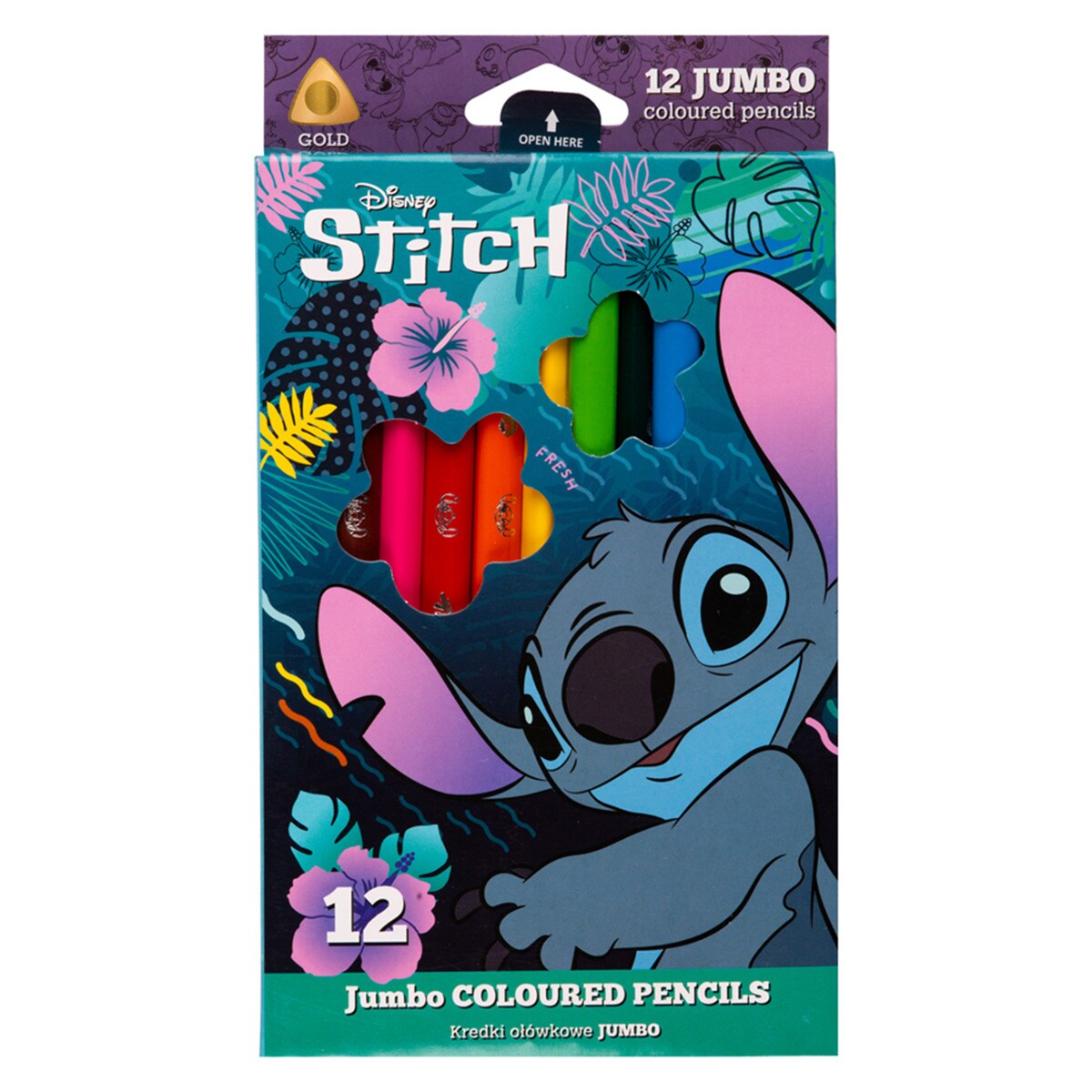 Lapiceros de color Stitch Blue Coolpack Multicolor-1