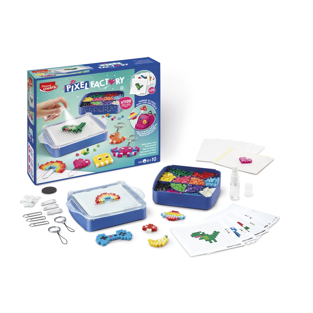 Crea clips, llaveros, parches…Maped 2