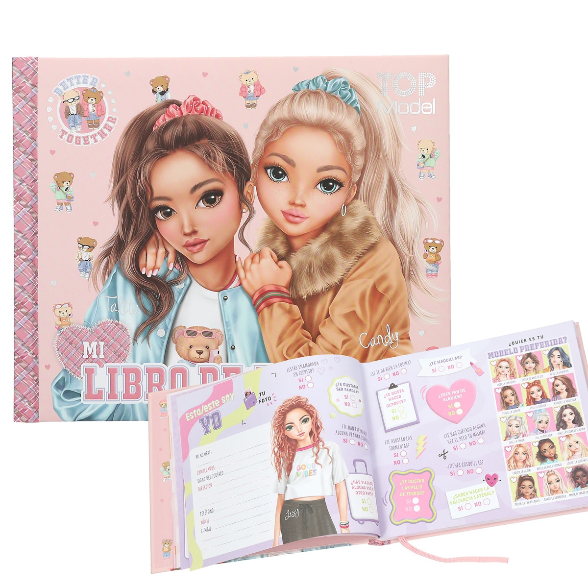Libro de amistad TOPModel 1