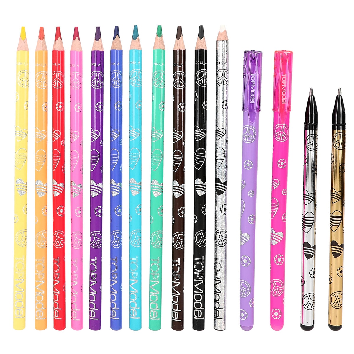 Livro de colorir com cores TOPModel 4