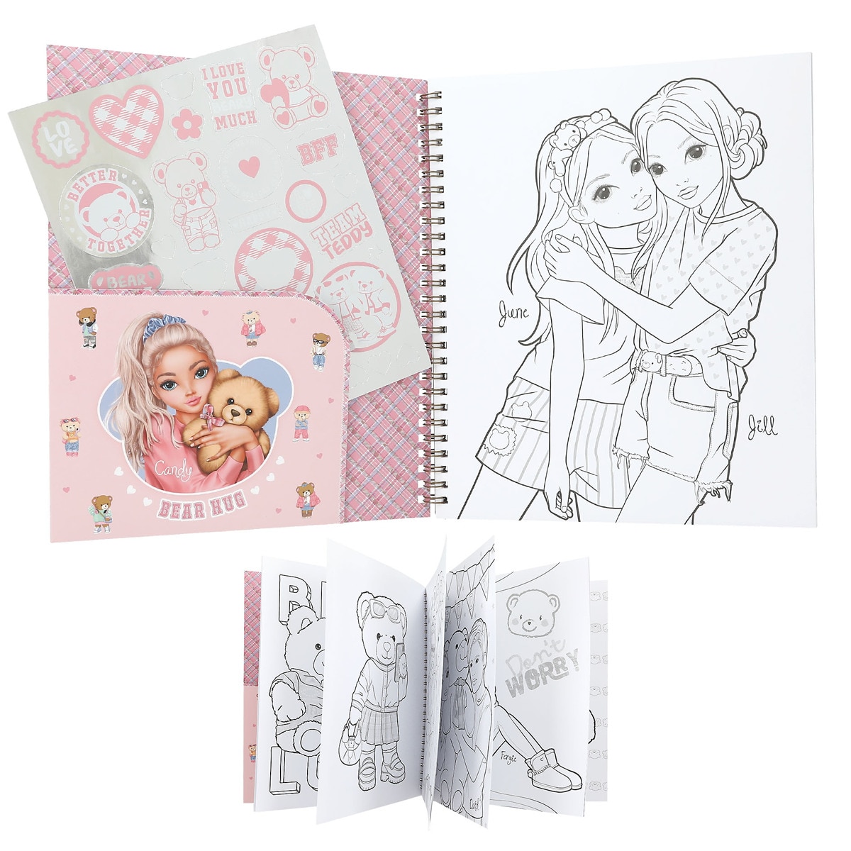 Libro de colorear TOPModel 4