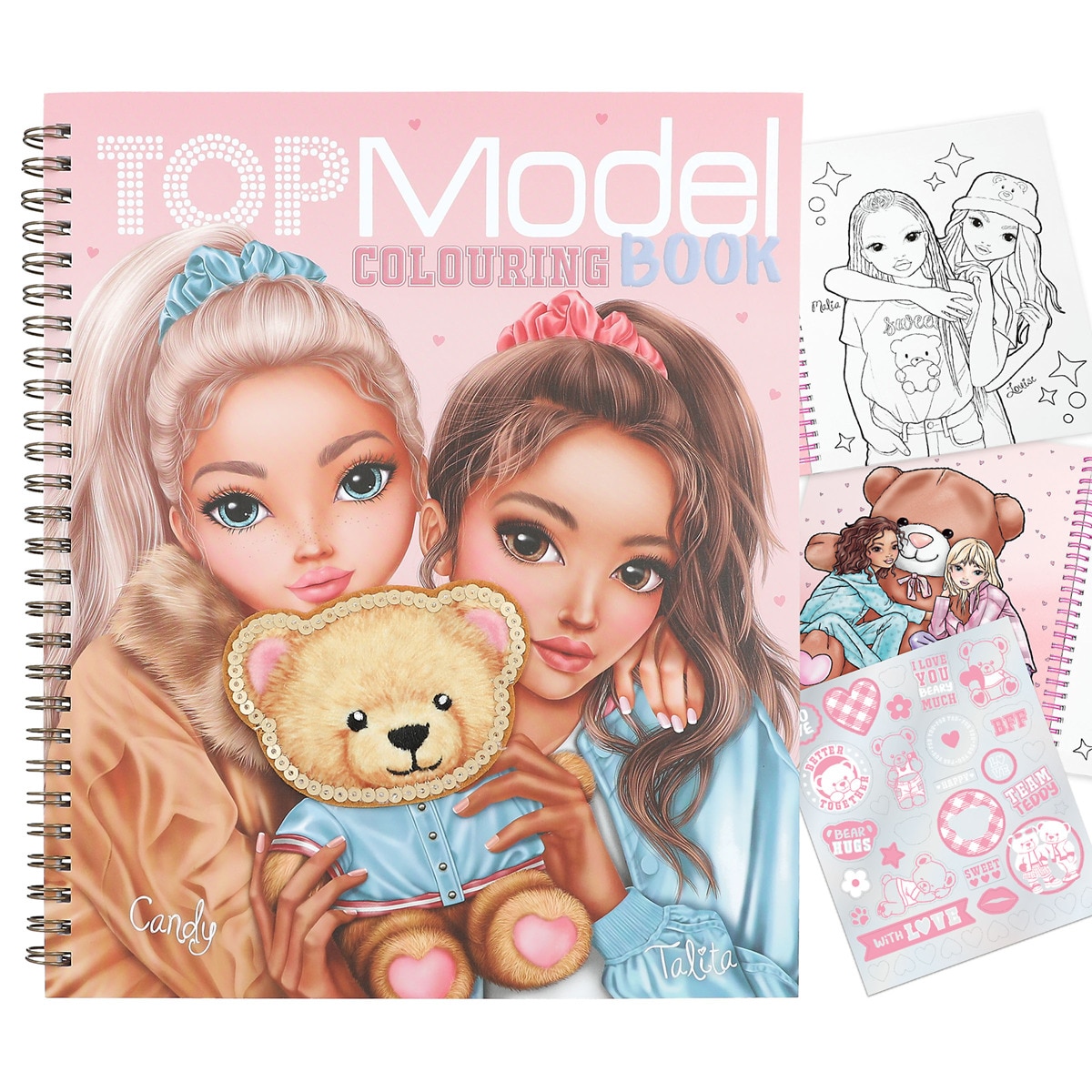 Libro de colorear TOPModel 1