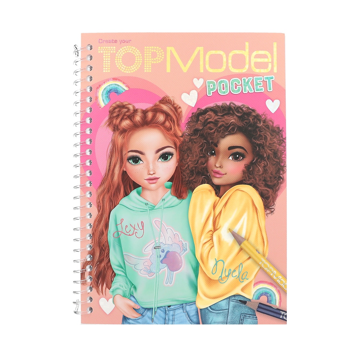 Cuaderno colorear TOPModel 2