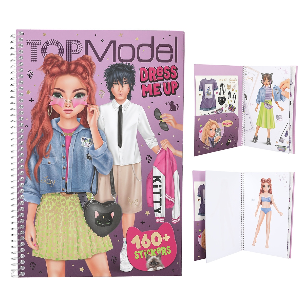 Imagen 0 de Cuaderno dress me up  grande TOPModel