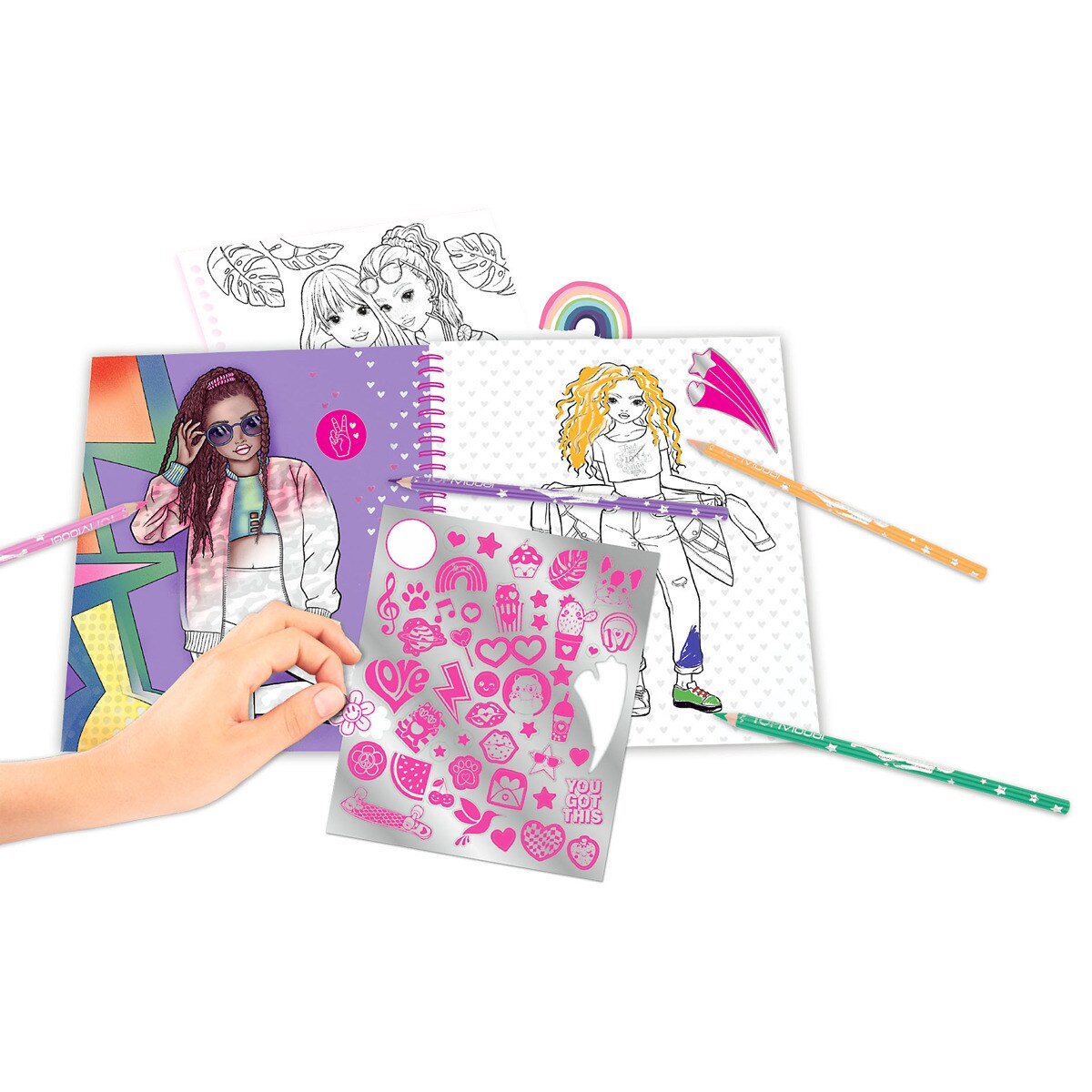 Libro con lentejuelas TOPModel 7
