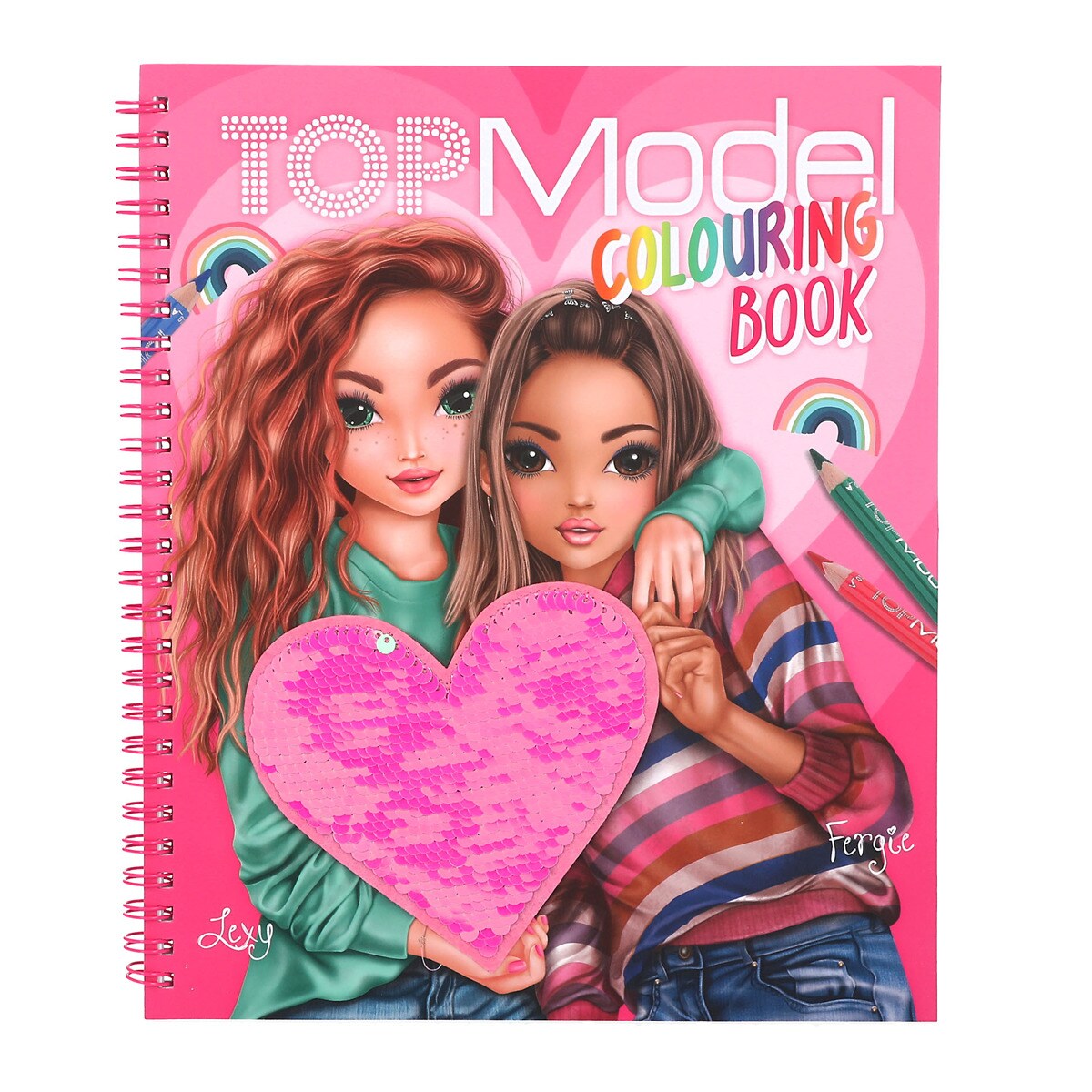 Libro con lentejuelas TOPModel 2