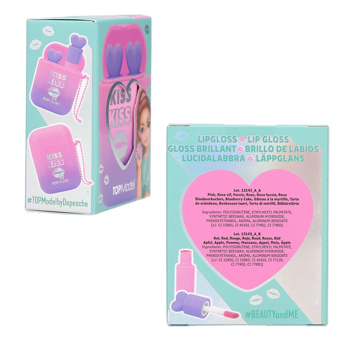 Brillos de labios auriculares TOPModel 6