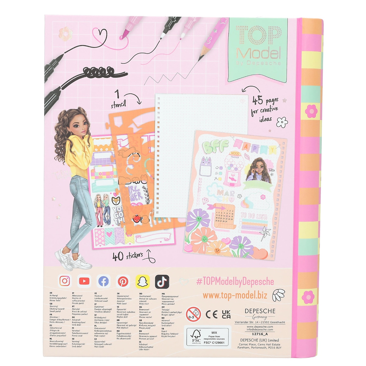 Mi diario personalizable TOPModel 6