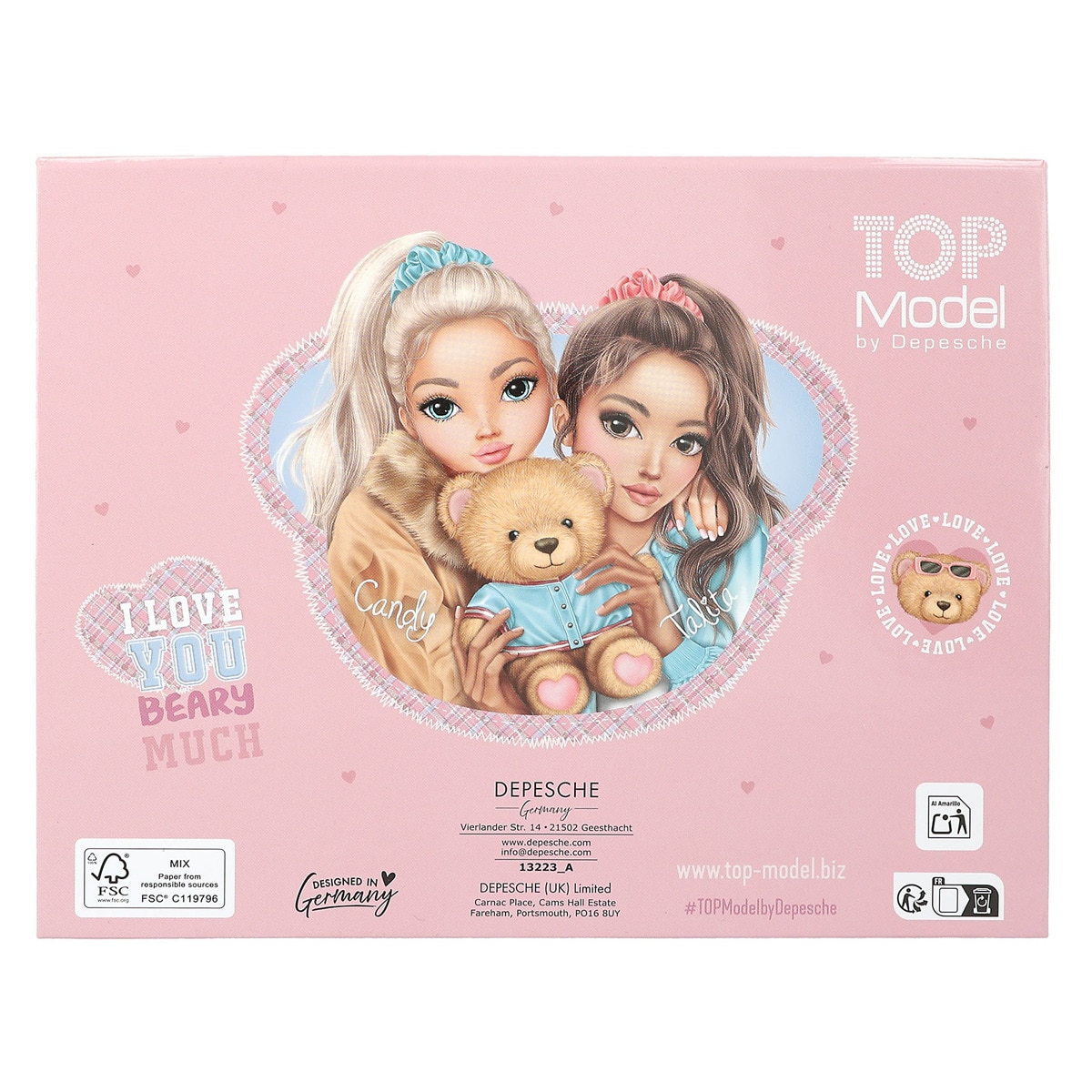 Caja de papelería TOPModel 6