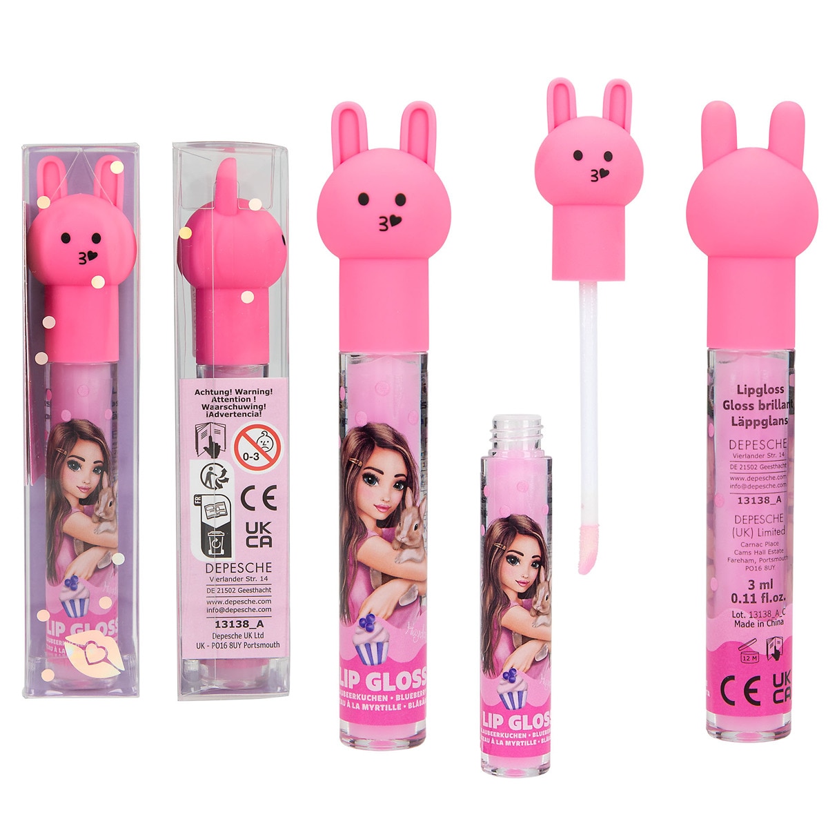 Brillo de labios conejito TOPModel 5