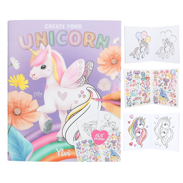 Imagen 0 de Libro crea tu unicornio Ylvi