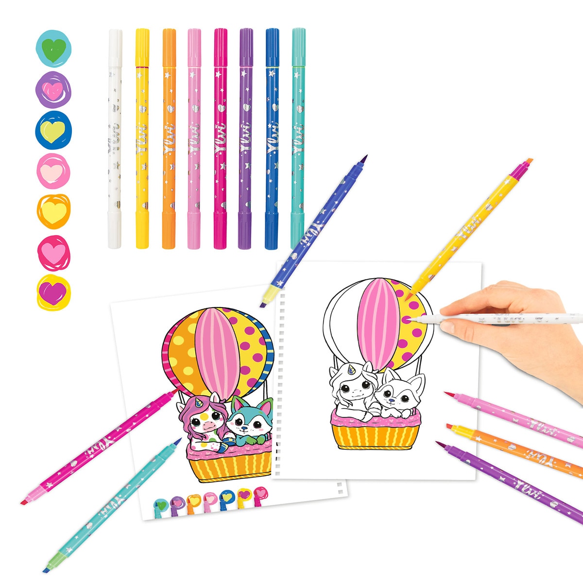 Livro de colorir Ylvi 3