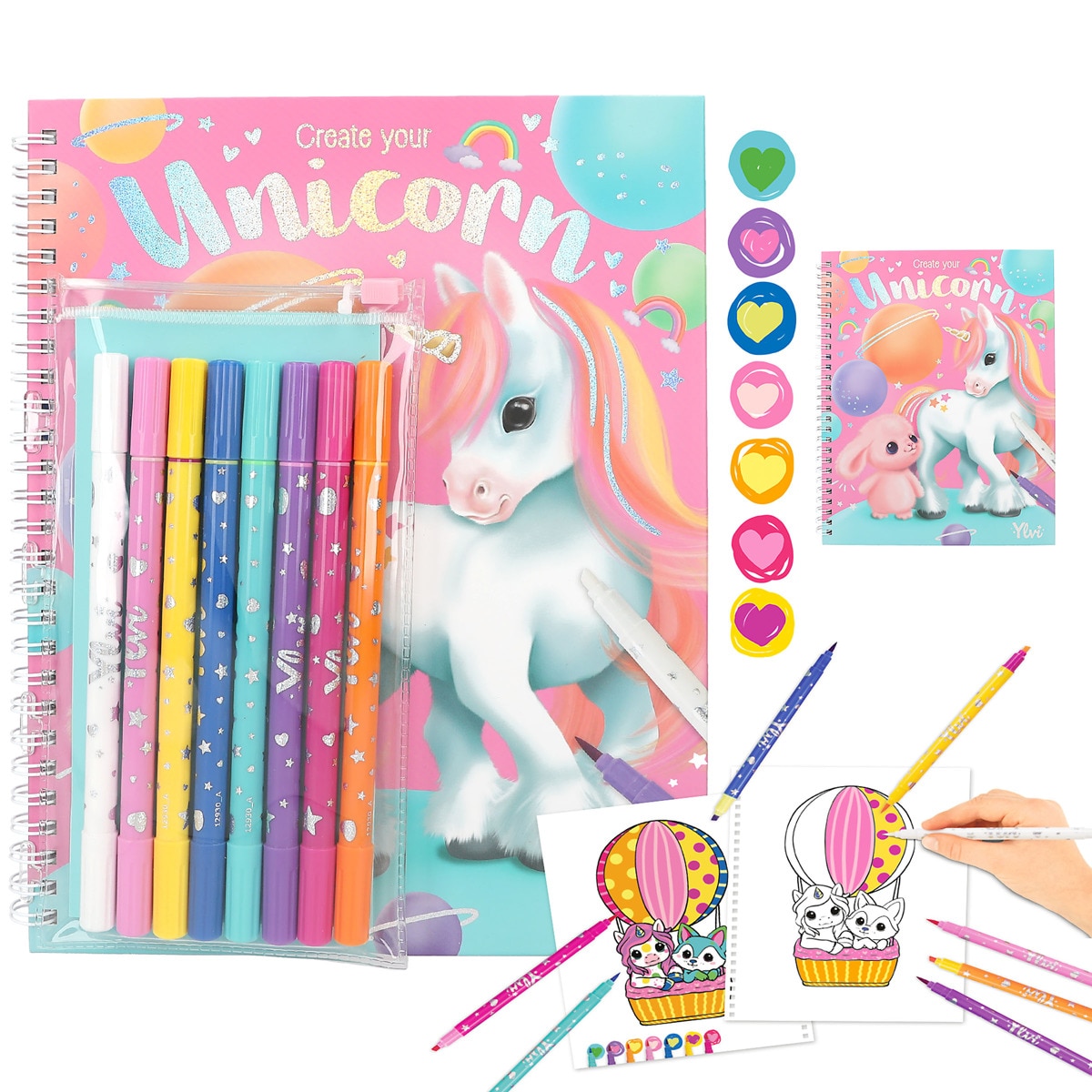 Livro de colorir Ylvi 1