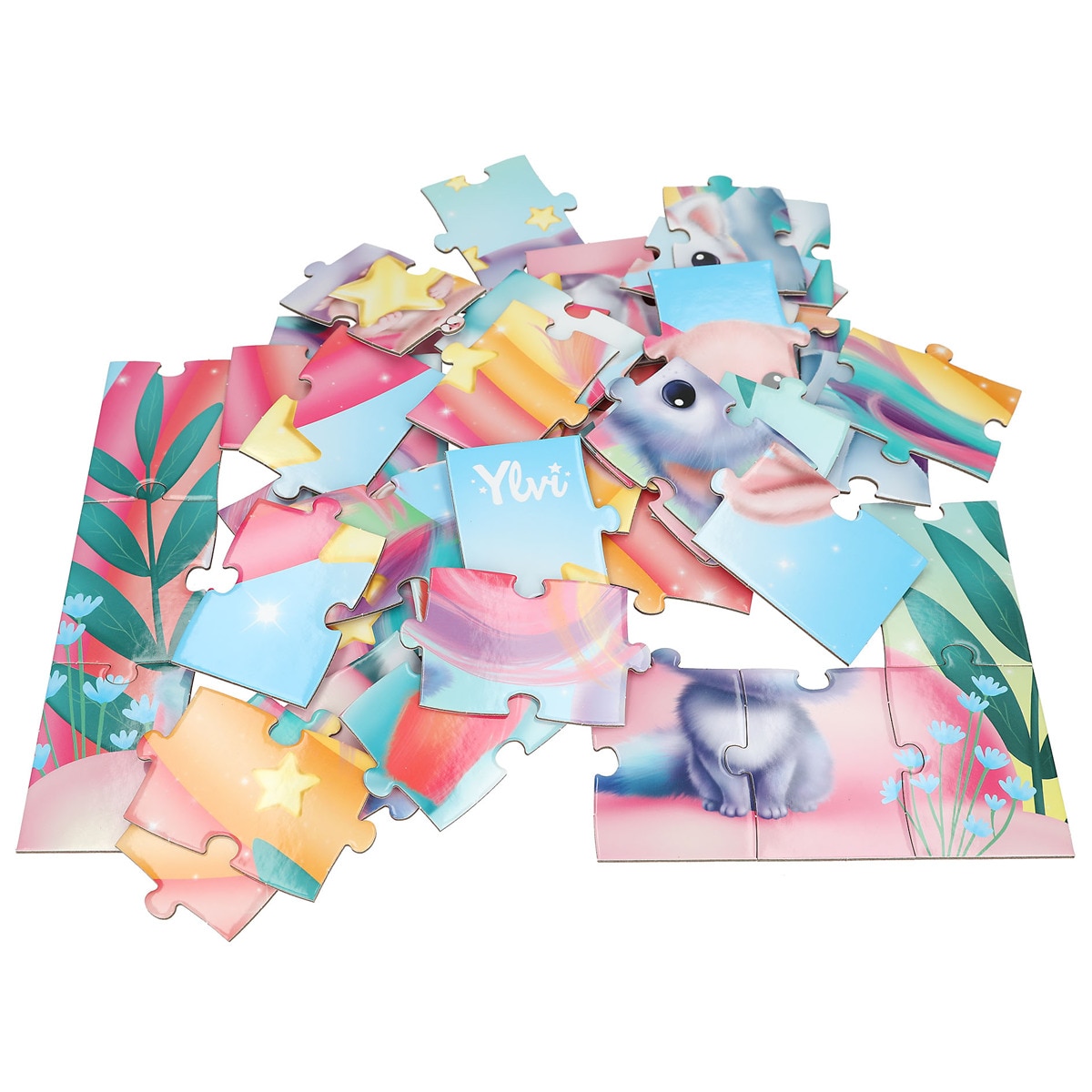 Puzzle 50 peças unicórnio Ylvi 5