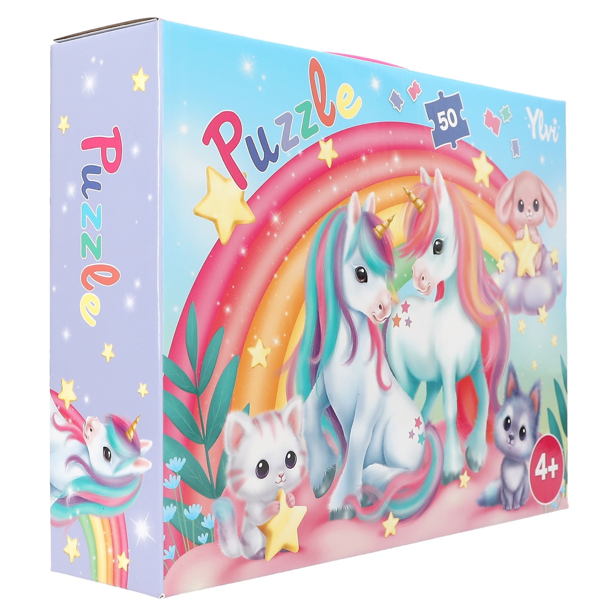 Puzzle 50 peças unicórnio Ylvi 3