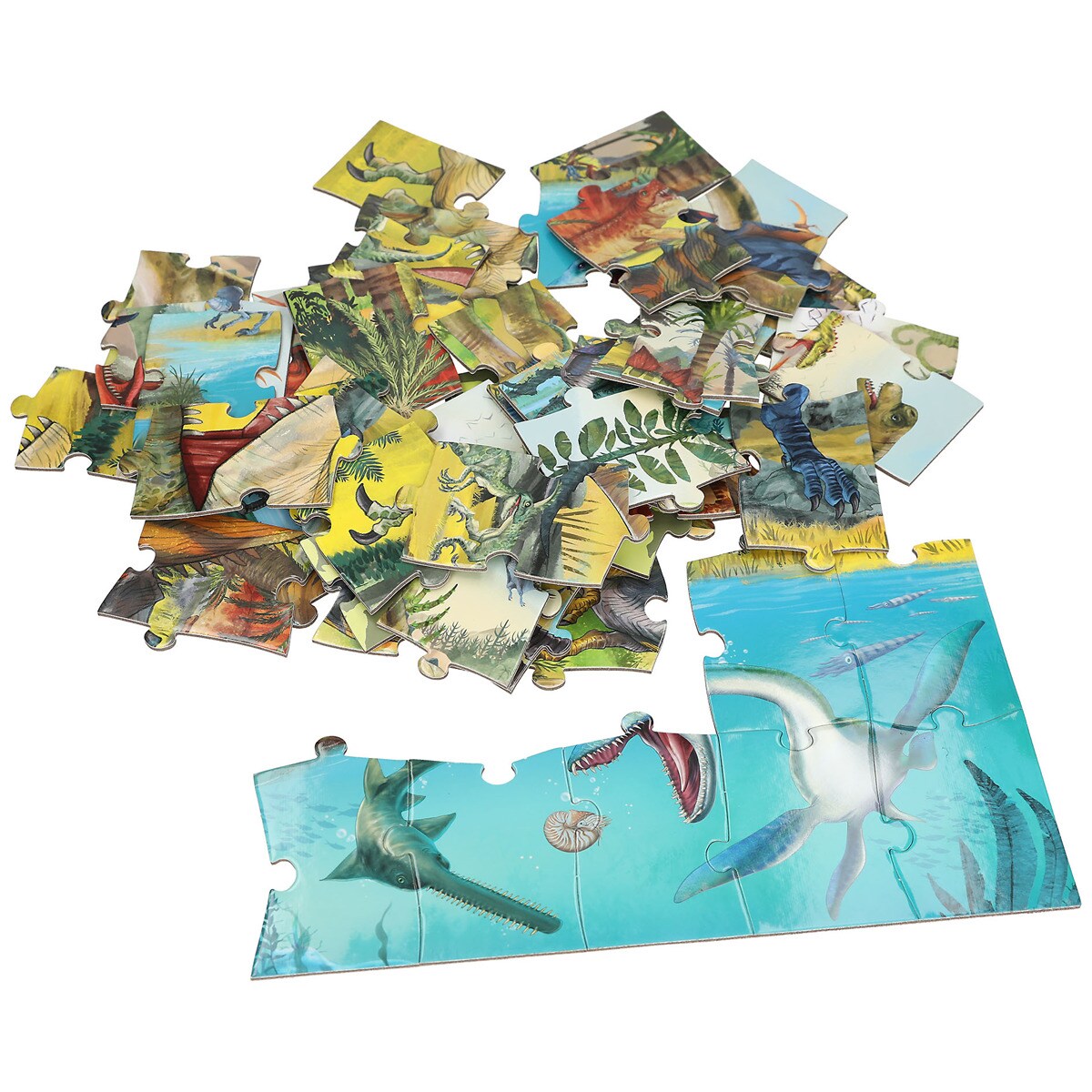 Puzzle 50 piezas Dino World 5