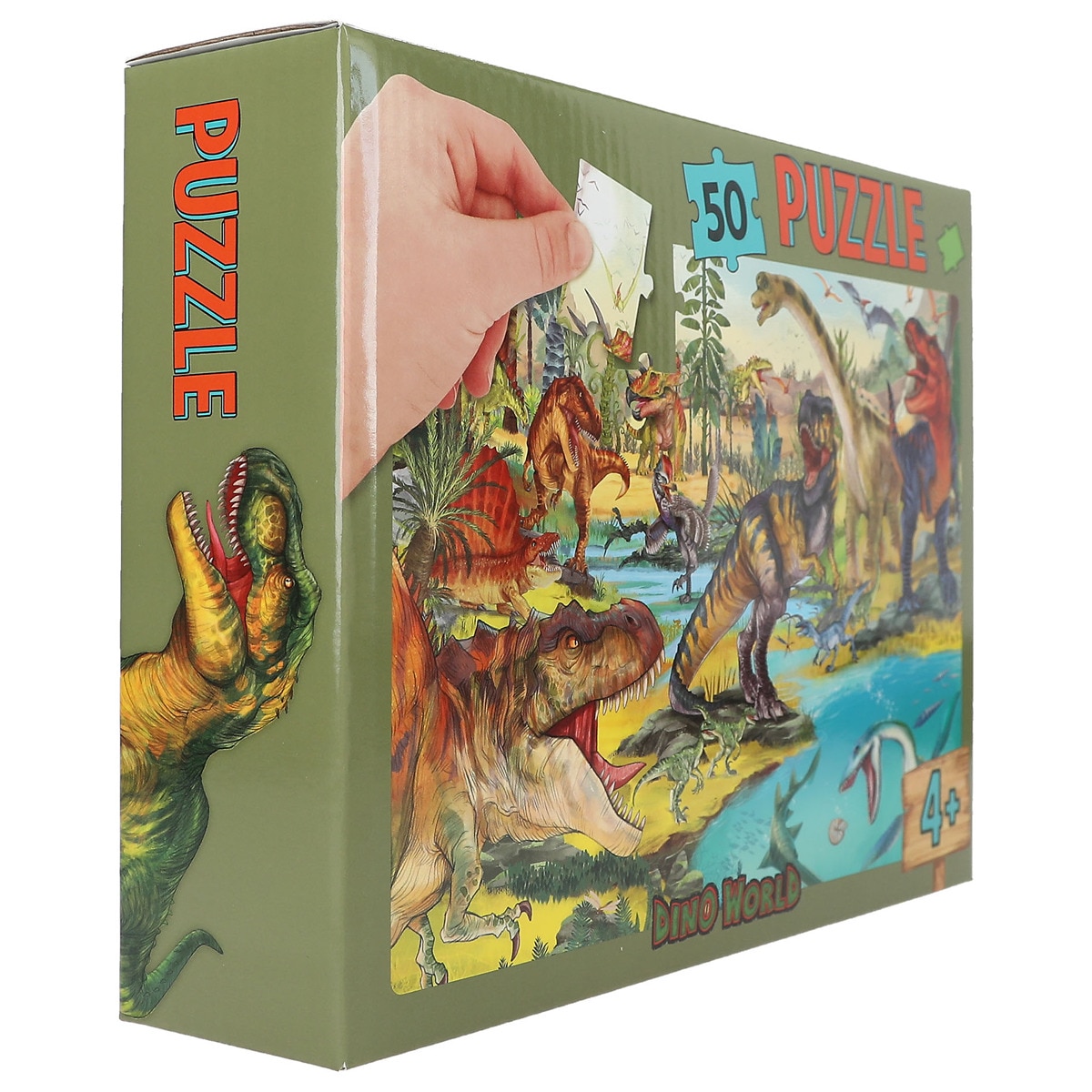 Puzzle 50 piezas Dino World 3