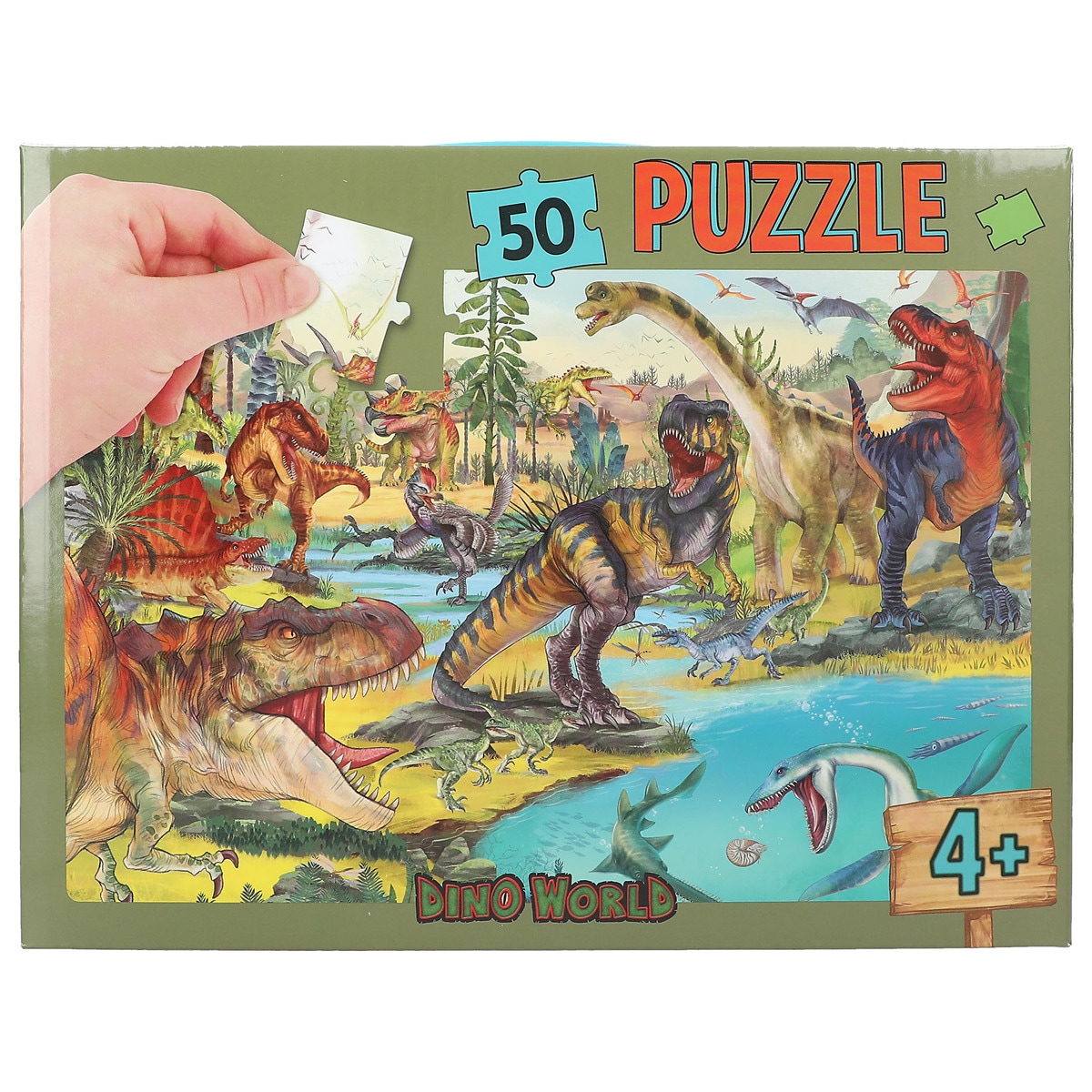 Puzzle 50 piezas Dino World 2