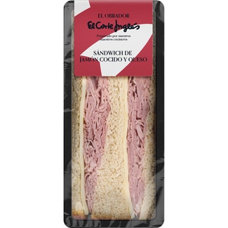 sandwich de jamón y queso pieza 180 g - El Obrador El Corte Ingles