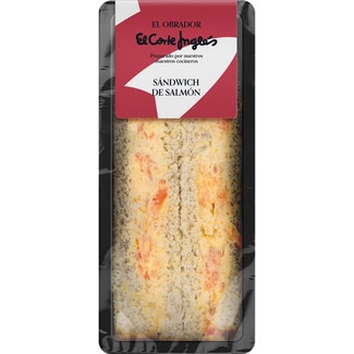 sandwich de salmón pieza 190 g - El Obrador El Corte Ingles