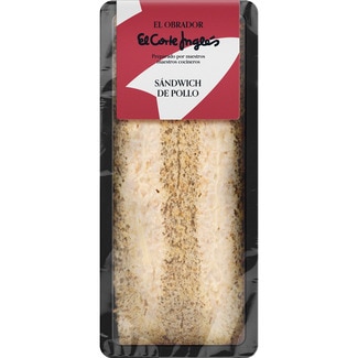 sandwich de pollo pieza 193 g - El Obrador El Corte Ingles