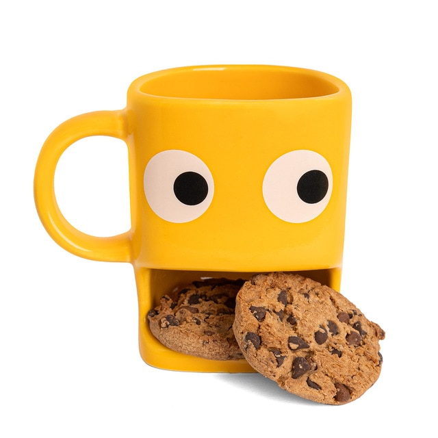Imagem 0 de Caneca para bolachas Fisura amarelo
