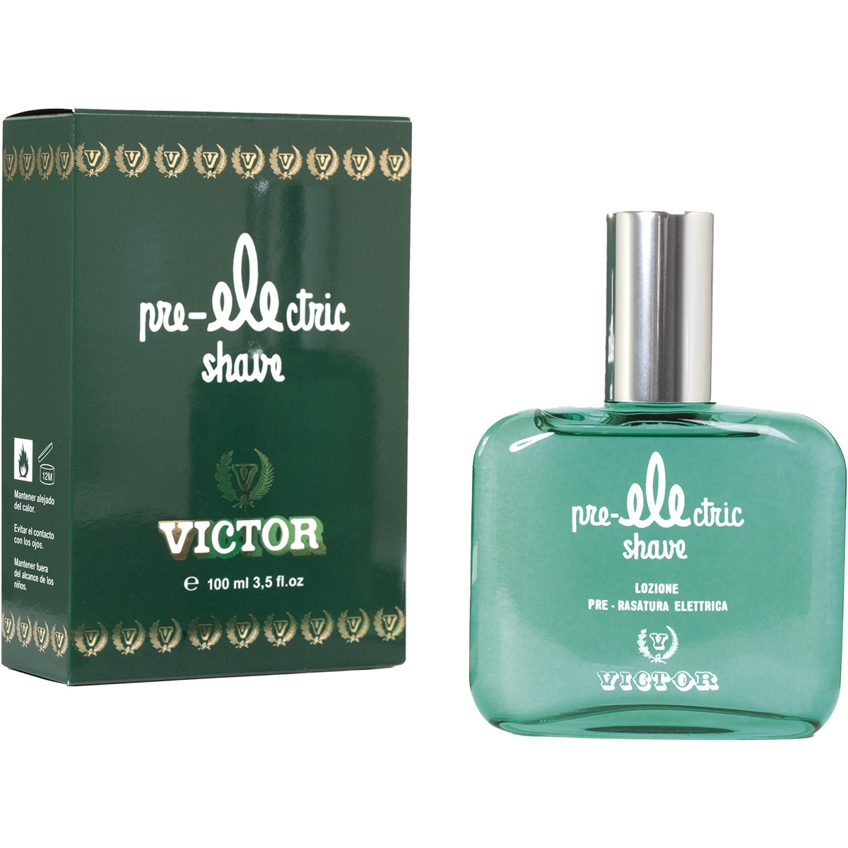 loción masaje  pre-afeitado eléctrico frasco 100 ml