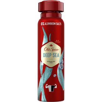 desodorante Deep Sea anti-manchas 0% sales de aluminio spray 150 ml - Old Spice