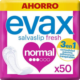 salvaslip Fresh normal caja 50 unidades - Evax