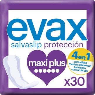 salvaslip maxi plus caja 30 unidades - Evax