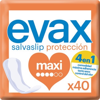 salvaslip maxi caja 40 unidades - Evax